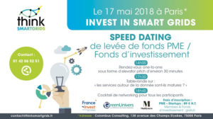 Think Smartgrids 3ème édition Invest In Smart Grids mai2018